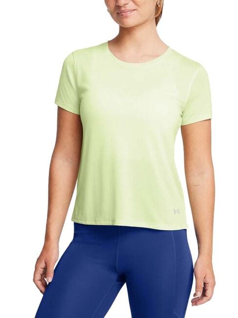 UNDER ARMOUR LAUNCH  retro green - T-shirt e Top Donna