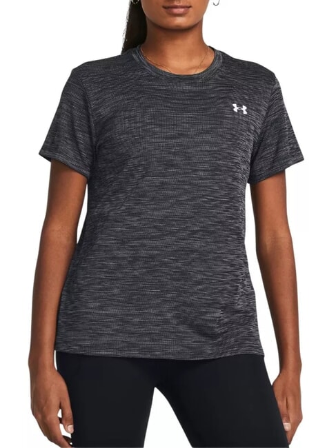 UNDER ARMOUR TECH TEXTURED T-Shirt black - T-shirt e Top Donna