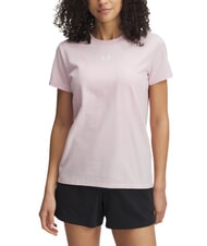 UNDER ARMOUR RIVAL CORE T-Shirt prime pink - T-shirt e Top Donna - 1