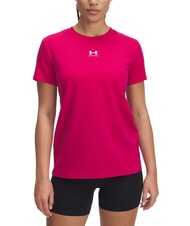 UNDER ARMOUR RIVAL CORE T-Shirt shaded fuchsia - T-shirt e Top Donna - 1