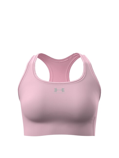 UNDER ARMOUR VANISH Reggiseno Sportivo prime pink - Reggiseni Donna