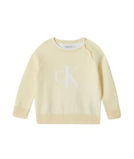 CALVIN KLEIN CK KIDS Felpa girocollo con bottoncini - Felpe Bambini
