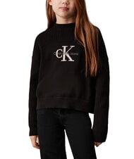 CALVIN KLEIN CK KIDS Maglione girocollo in cotone - Maglioni Bambini