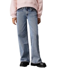 CALVIN KLEIN CK KIDS Jeans bimba ampi relaxed fit - Pantaloni bambini