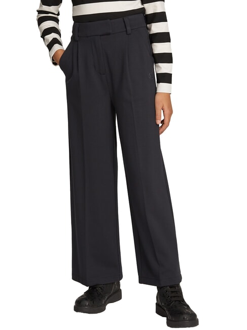 CALVIN KLEIN CK KIDS Pantaloni bimba straight fit ck black - Pantaloni bambini