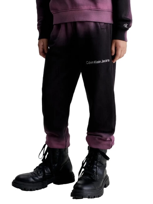 CALVIN KLEIN CK KIDS Pantaloni di tuta da bimbi gradient spray aop - Tute bambini