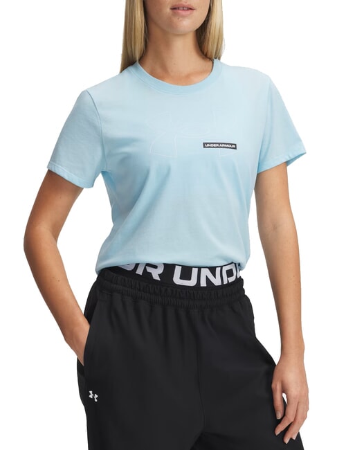 UNDER ARMOUR RIVAL OUTLINE T-Shirt stream - T-shirt e Top Donna