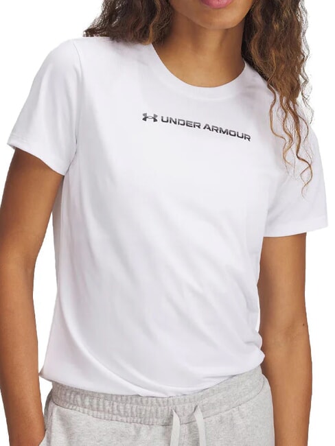 UNDER ARMOUR TECH PTH T-Shirt white - T-shirt e Top Donna