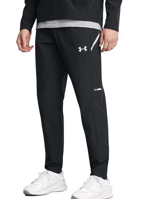 UNDER ARMOUR WOVEN Pantaloni sportivi black - Tute sportive Uomo