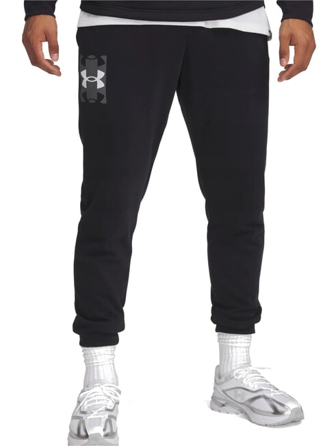 UNDER ARMOUR RIVAL TERRY Pantaloni sportivi black - Tute sportive Uomo