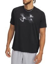 UNDER ARMOUR TECH PRINT T-Shirt black - T-shirt Uomo - 1