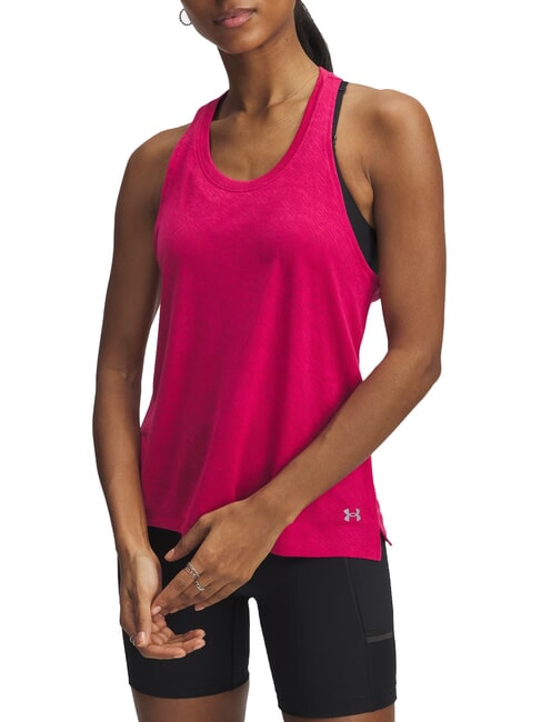 UNDER ARMOUR LAUNCH Canotta shaded fuchsia - T-shirt e Top Donna