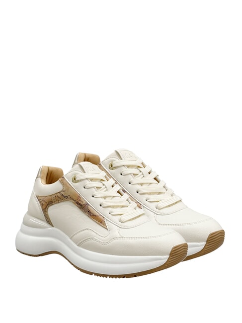 ALVIERO MARTINI PRIMA CLASSE GEO JR Sneakers alte bianco sporco/geo beige - Scarpe Donna
