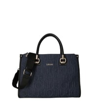 LIUJO MANHATTAN Borsa a mano media in tessuto denim - Borse Donna