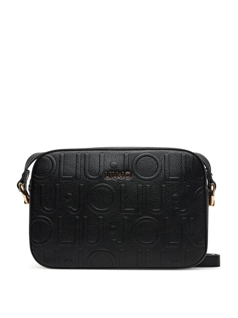 LIUJO MANHATTAN Borsa camera case media logo impresso NERO - Borse Donna