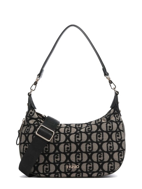 LIUJO KALISKA Borsa doppia funzione tessuto jacquard tabacco - Borse Donna