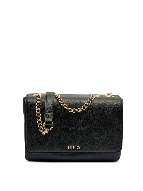 LIUJO CALIWEN Borsa convertible tracolla catena NERO - Borse Donna