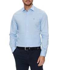TOMMY HILFIGER TH Cotton Camicia a maniche lunghe vessel blue - Camicie Uomo - 1