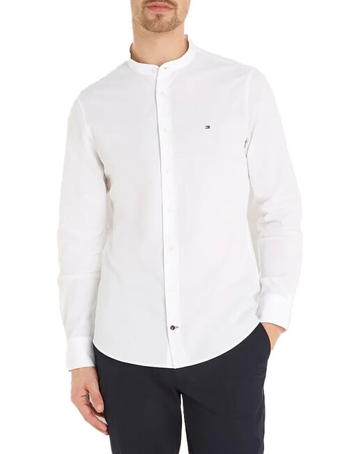 TOMMY HILFIGER TH  Camicia Uomo in cotone optic white - Camicie Uomo