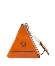 PIQUADRO CAMPIONARIO - MUSE Astuccio portachiavi/portamonete in pelle arancio2 - Portachiavi - 1