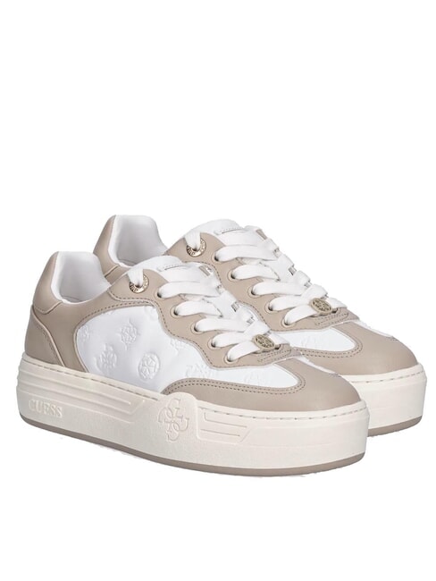GUESS SWOLE Sneakers  white beige - Scarpe Donna
