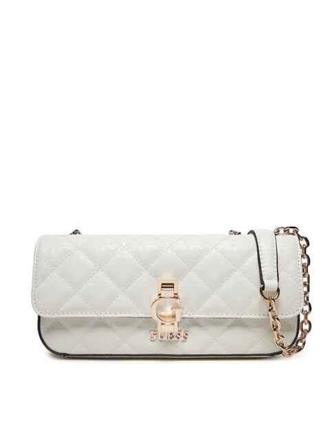 GUESS BESSEY Borsa convertible con patta white - Borse Donna