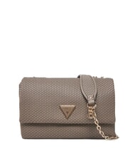 GUESS PHAEDRA Borsa intrecciata a tracolla dark taupe - Borse Donna - 1
