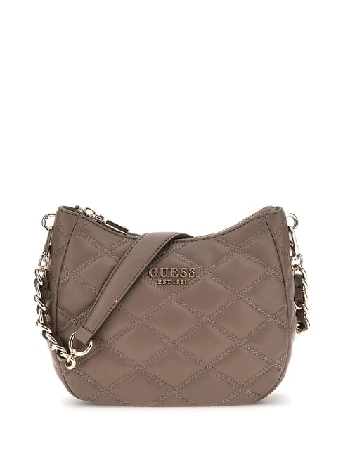 GUESS TAMSIN  Borsetta a spalla dark taupe - Borse Donna