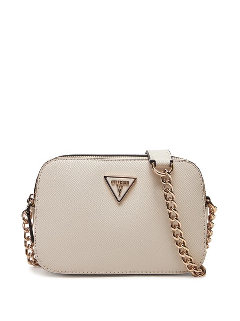 GUESS NOELLE Mini camera bag a tracolla bone - Borse Donna
