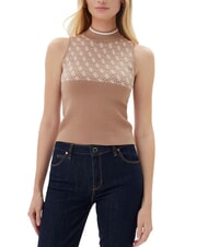GUESS RN LISE 4G Canotta a lupetto - T-shirt e Top Donna
