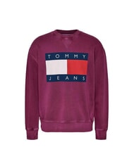 TOMMY HILFIGER TH JEANS Flag Felpa in cotone - Felpe Uomo