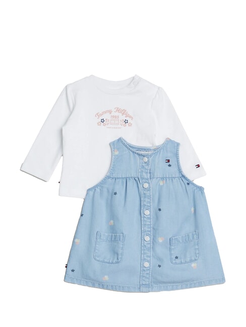 TOMMY HILFIGER TH Completino per neonata denim - Tutine e completi per neonati