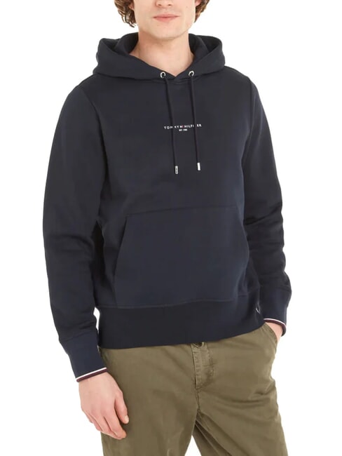 TOMMY HILFIGER TH Felpa con cappuccio desert sky - Felpe Uomo