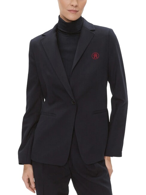 TOMMY HILFIGER TH Blazer Donna desert sky - Giacche Donna