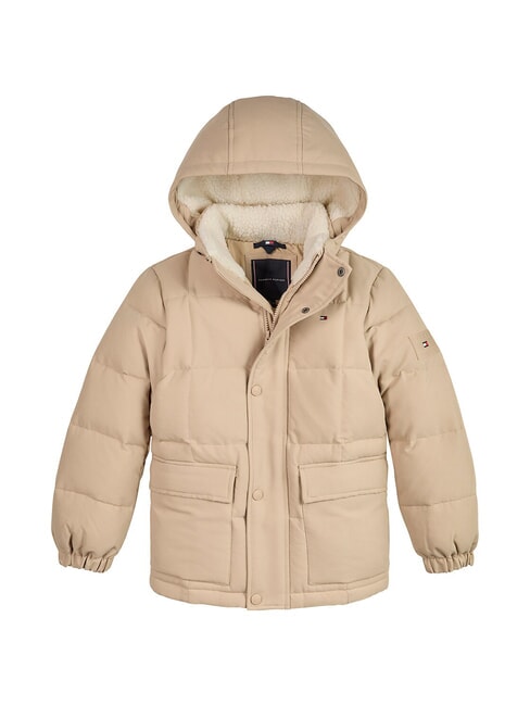 TOMMY HILFIGER TH KIDS Giubbotto con cappuccio merino - Giacche Bambini