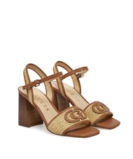 GUESS GANIKA Sandali alti con fascia in rafia - Scarpe Donna