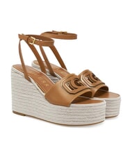 GUESS TANVEE Sandali espadrillas alti con zeppa - Scarpe Donna