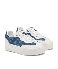 GUESS SWOLE2 Sneakers platform inserti denim - Scarpe Donna
