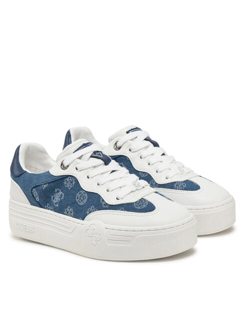 GUESS SWOLE2 Sneakers platform inserti denim blue - Scarpe Donna
