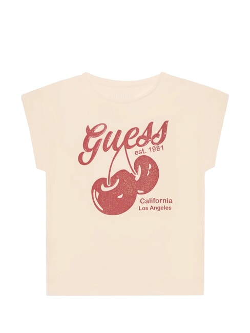 GUESS KIDS MIDI T-shirt maniche corte elegant pink - T-shirt Bambino