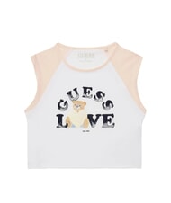 GUESS KIDS MIDI Maglietta giromanica con stampa purwhite - T-shirt Bambino - 1