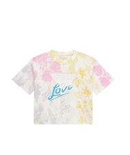 GUESS KIDS MIDI T-shirt manica corta stampata shaded flower big ao - T-shirt Bambino - 1