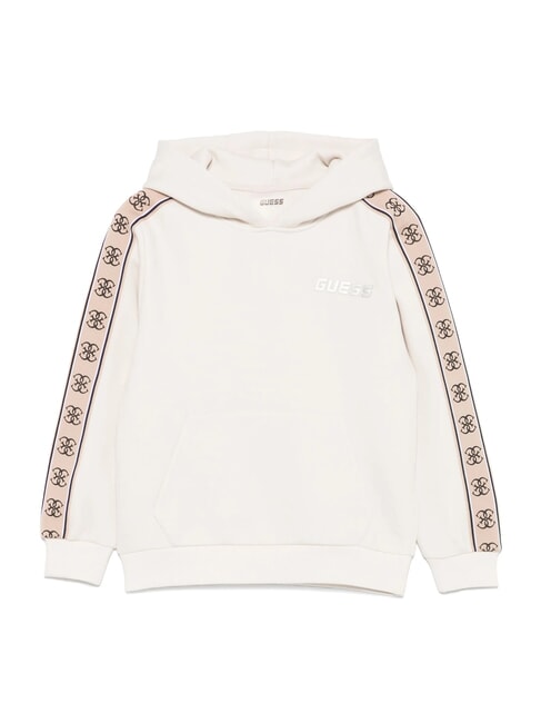 GUESS KIDS ACTIVE MINI ME Felpa con cappuccio relaxed fit muted stone - Felpe Bambini