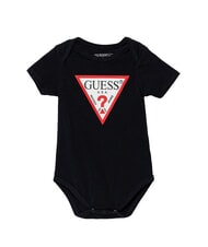 GUESS KIDS Tutina body manica corta neonato - Tutine e completi per neonati