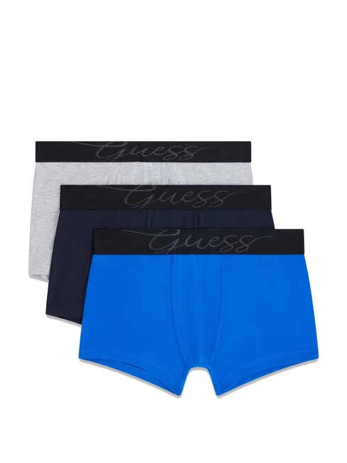 GUESS JOE 3 Boxer multicor navy atmosphere grey - Slip Uomo