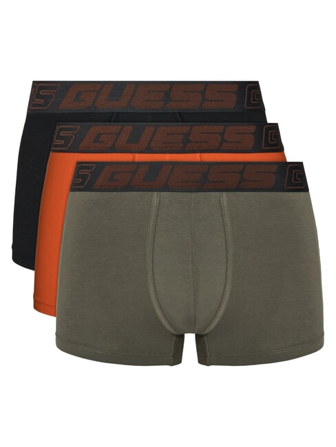 GUESS JOE 3 Boxer multicor lava black orange - Slip Uomo