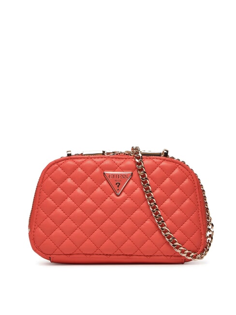 GUESS ECO RIANEE Borsa trapuntata convertible coral red - Borse Donna