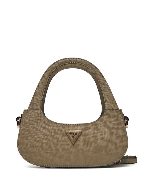 GUESS ECO JAZYLYNN Borsa hobo st saffiano con tracolla sage - Borse Donna
