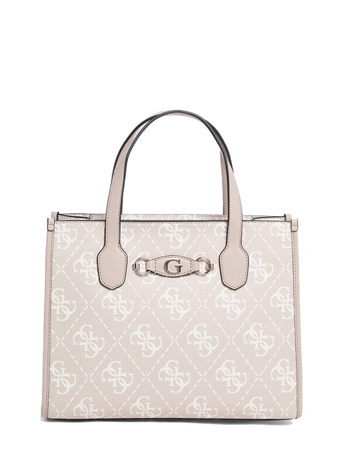 GUESS IZZY 2 Borsa tote a mano con tracolla sand logo - Borse Donna