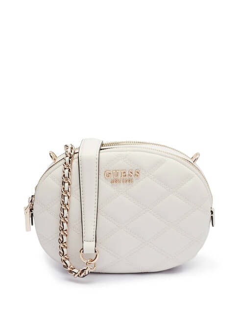 GUESS TAMSIN Borsa piccola trapuntata a tracolla OFFWHITE - Borse Donna